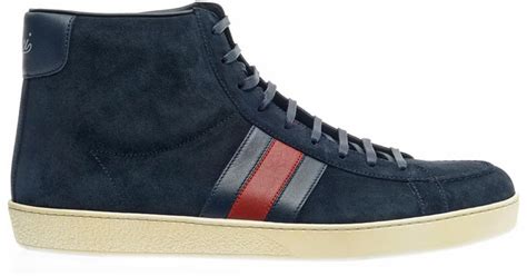 Buy Gucci Suede High 'Blue' 